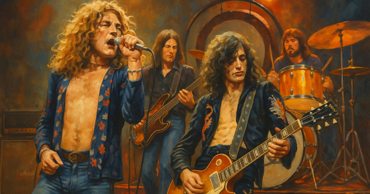 Timeless Songs from the '70s That Are Still Worth a Listen 5 A legendary moment from Led Zeppelin's 1973 concert in NYC, part of iconic '70s concerts.