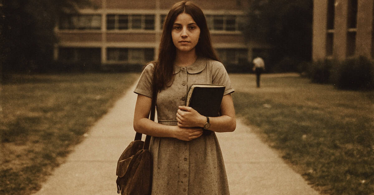 School Rules That Made Perfect Sense Then But Sound Crazy Now 9 A visual representation of a 1970s school dress code highlighting gender-specific rules.