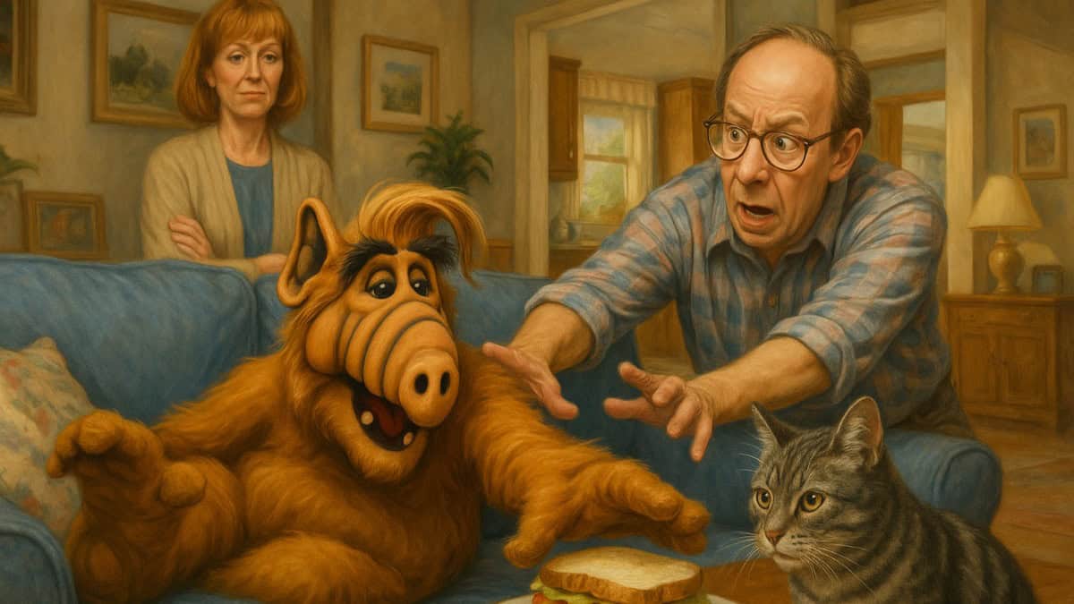 80s Kids' TV Shows That Would Never Air Today 14 Image of ALF, a classic 80s sitcom character, illustrating shows from the post.