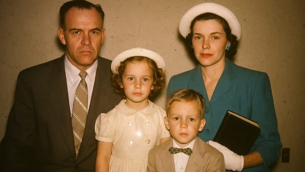 50s parents bonded kids 1