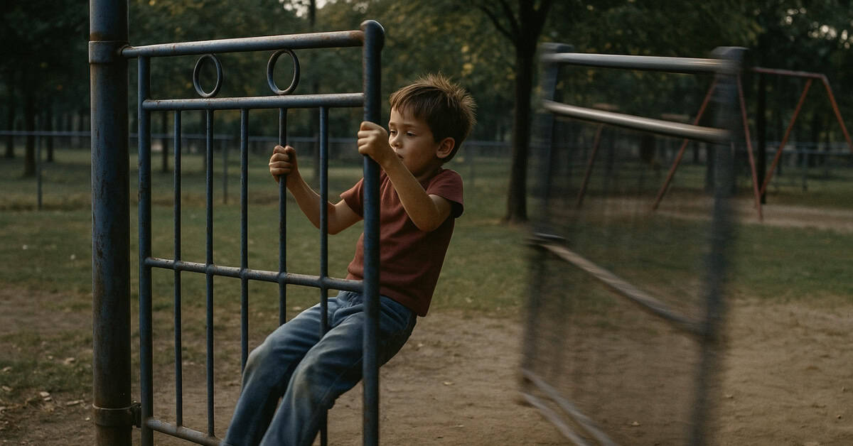 Remember These? 15 Playground Equipment Pieces That Would Never Pass Safety Standards Today 10 60s playground equipment 2