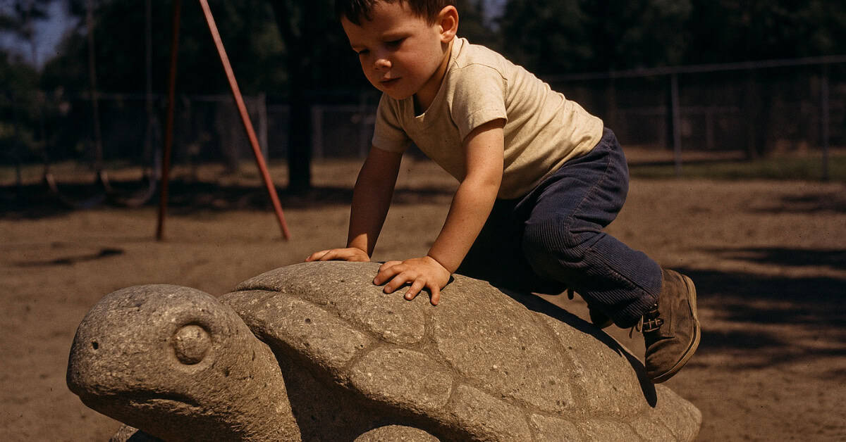 Remember These? 15 Playground Equipment Pieces That Would Never Pass Safety Standards Today 14 60s playground equipment 6