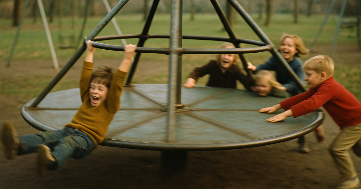 Remember These? 15 Playground Equipment Pieces That Would Never Pass Safety Standards Today 3 60s playground equipment