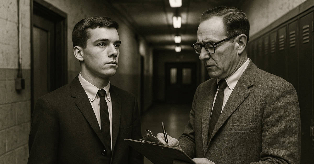School Rules from the '60s That Would Land a Teacher in Court Today 3 60s school dress code 6
