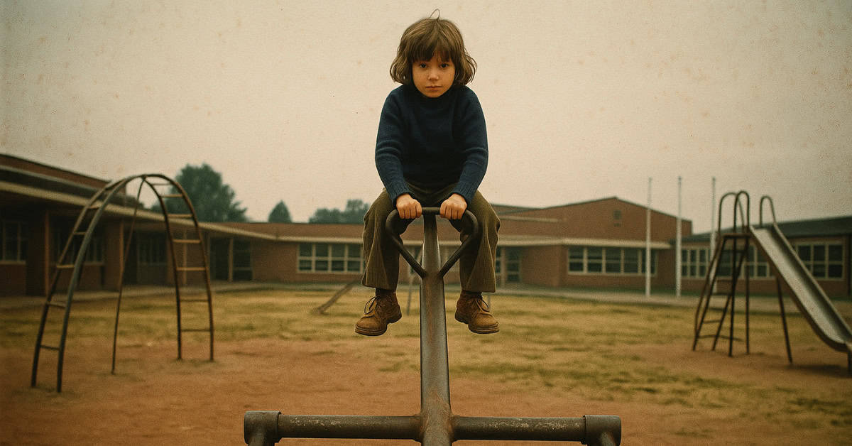 Remember These? 15 Playground Equipment Pieces That Would Never Pass Safety Standards Today 6 70s dangerous things at school 5