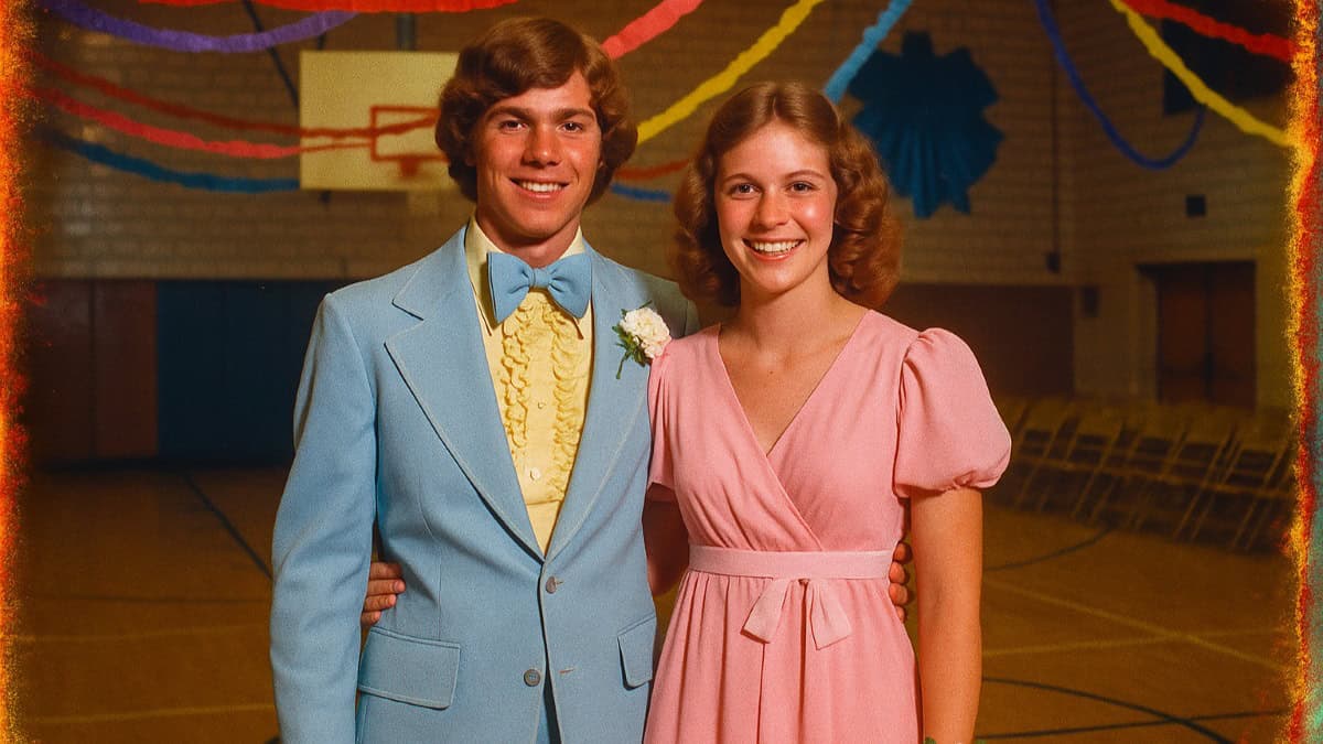 Prom Trends from the '70s Only Early Gen Xers Remember 8 70s outrageous prom trends 5