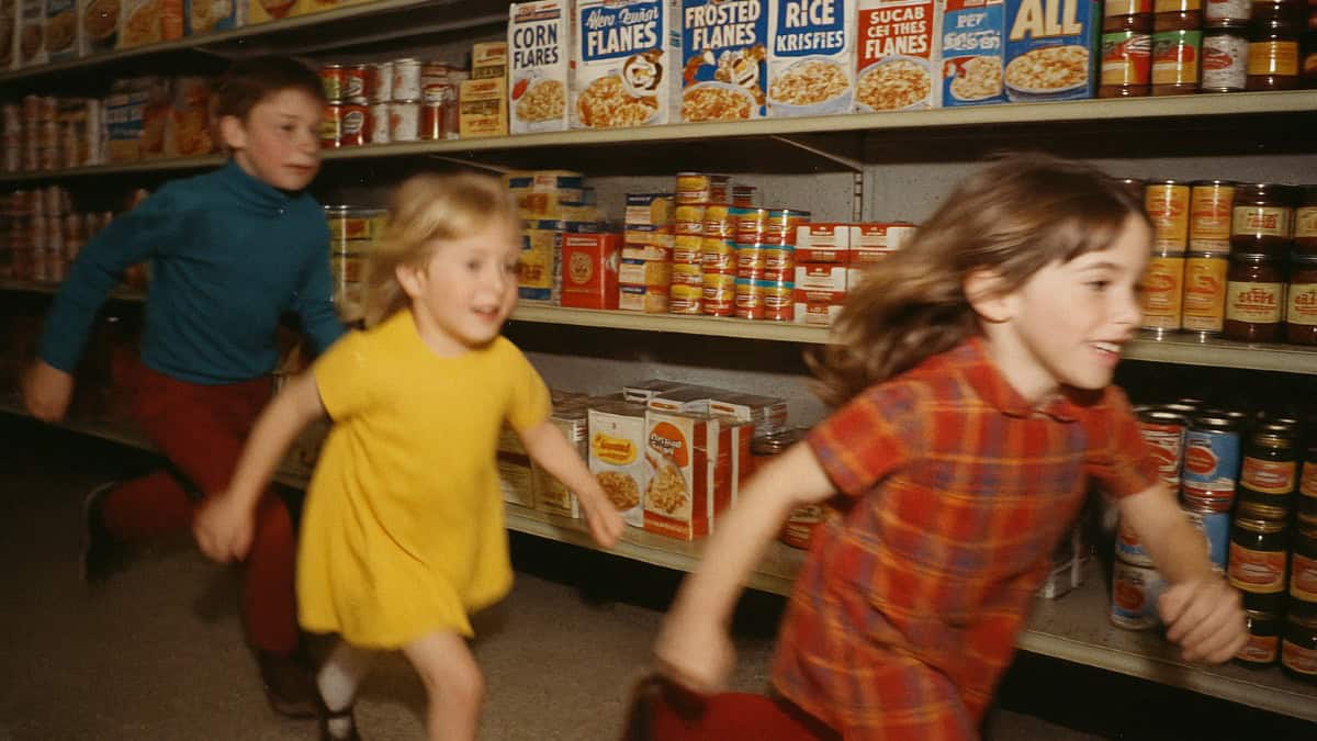 What Kids Used to Do at the Grocery Store That's Unthinkable Now 3 Unthinkable kid did grocery store 7
