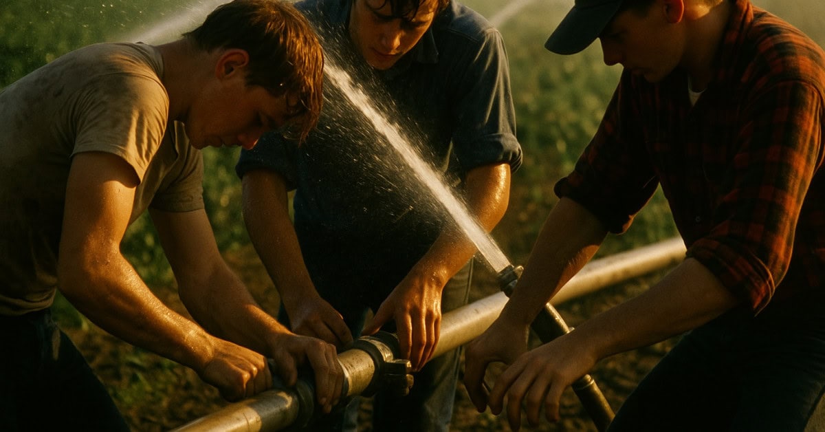 28 Things Every Farm Kid Could Do That City Kids Can't Imagine 11 Farm kids mastering water management skills essential for survival, unlike city kids.