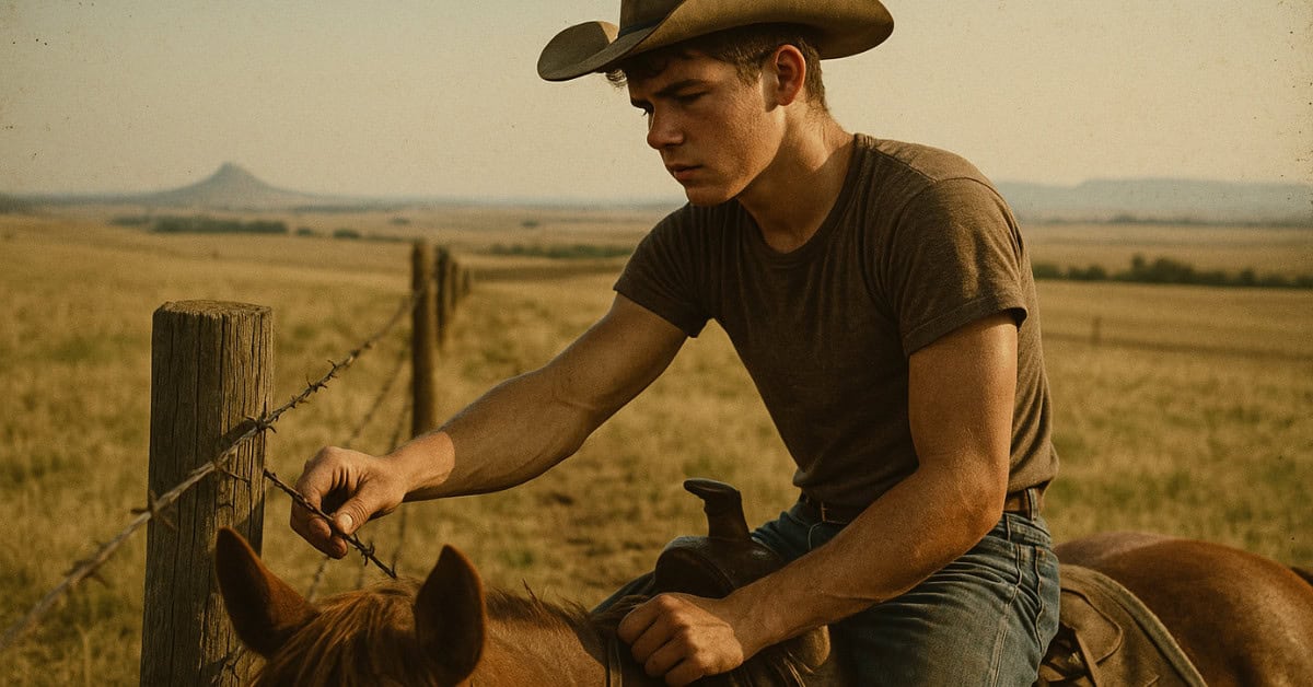 28 Things Every Farm Kid Could Do That City Kids Can't Imagine 15 A farm kid using natural navigation skills in the countryside.