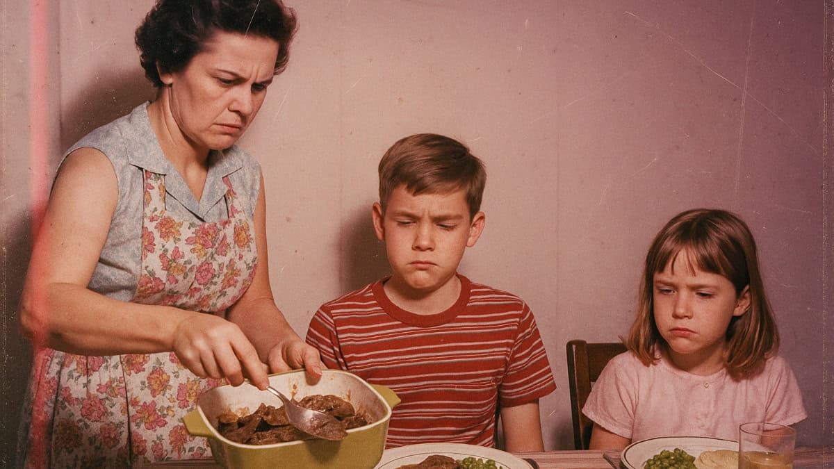 15 Dinner Table Rules That Would Make Today's Kids Stage a Revolt 3 dinner table rules stage revolt 6