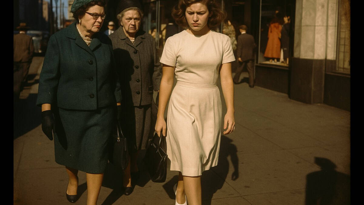Fashion Rules for Women That Sound Absurd to Modern Teens 2 insane fashion rules women 7