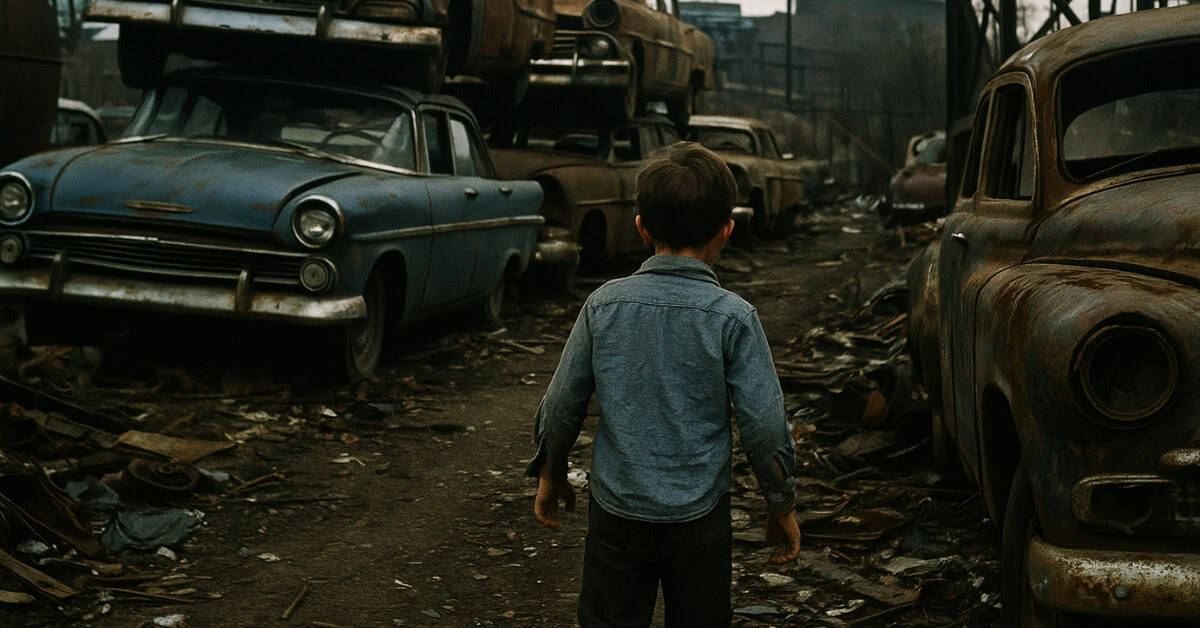 kid after school