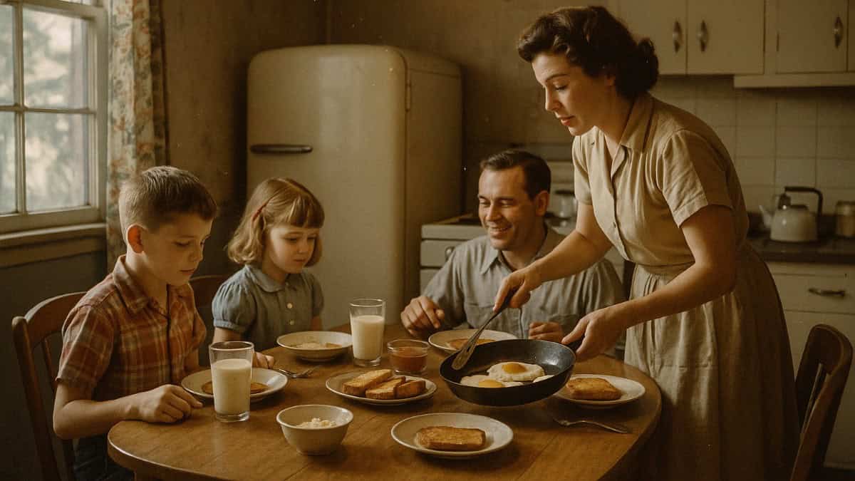 13 Forgotten Family Rules from the '50s That Kept Households Running 7 50s households family rules