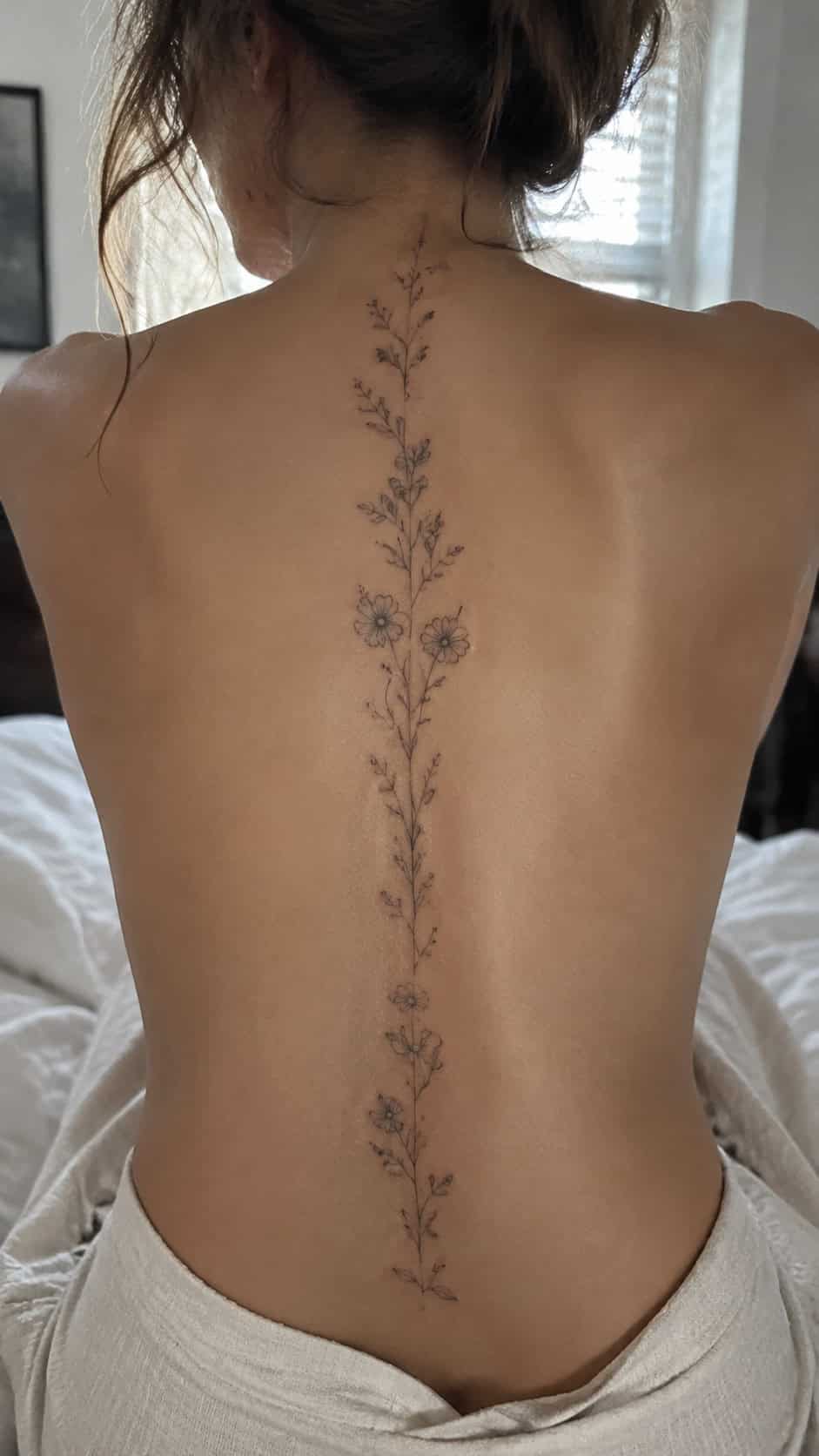 38 Creative Tattoo Ideas for Women 47 Wildflower Spray