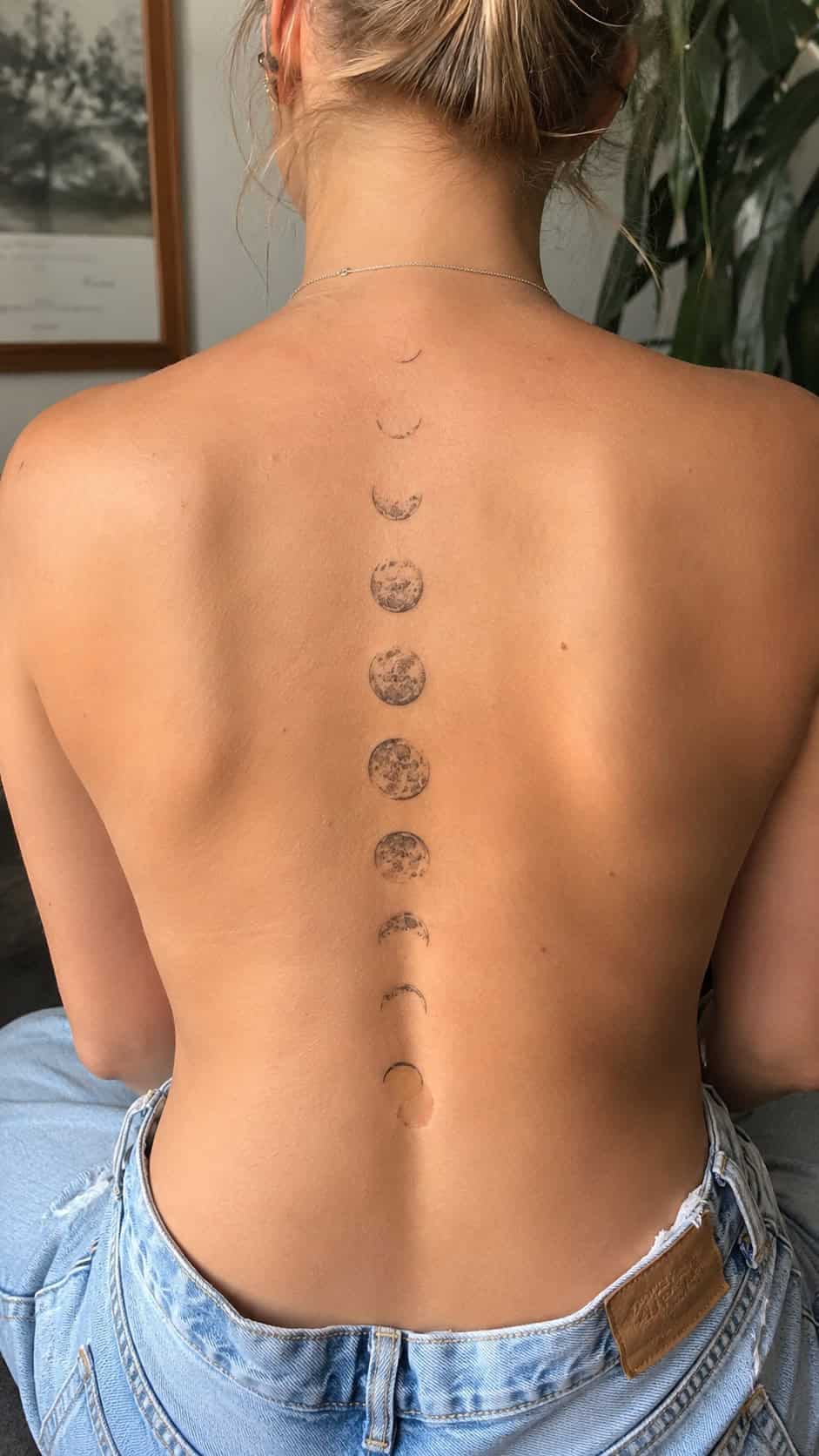 38 Creative Tattoo Ideas for Women 49 Moon Phases