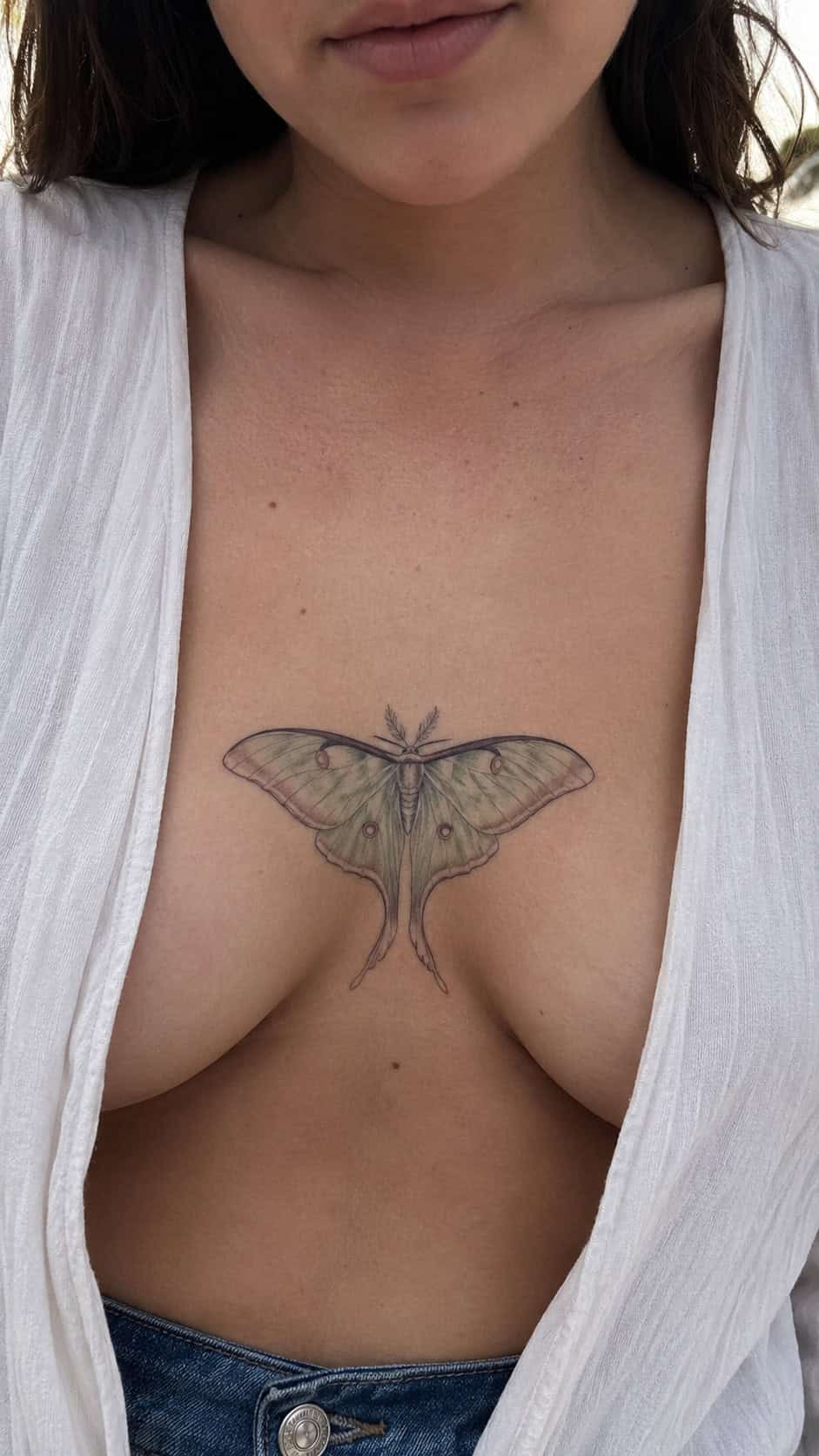 38 Creative Tattoo Ideas for Women 53 Luna Moth