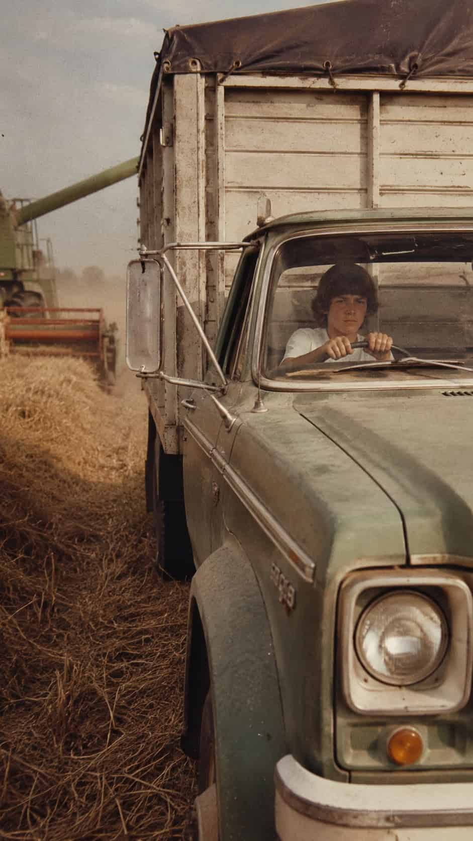 28 Things Every Farm Kid Could Do That City Kids Can't Imagine 19 Driving a Grain Truck at Harvest