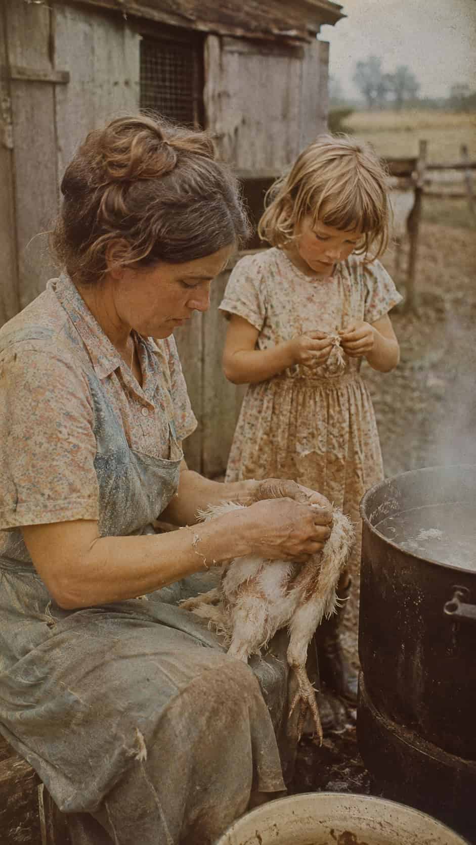 28 Things Every Farm Kid Could Do That City Kids Can't Imagine 21 Cleaning and Dressing a Chicken