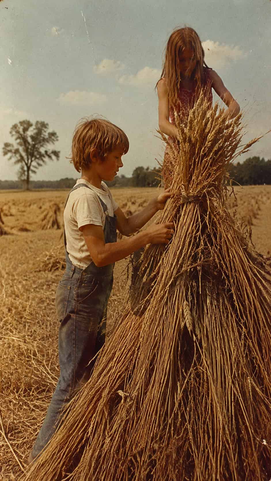28 Things Every Farm Kid Could Do That City Kids Can't Imagine 22 Shocking Wheat and Stacking It in the Field