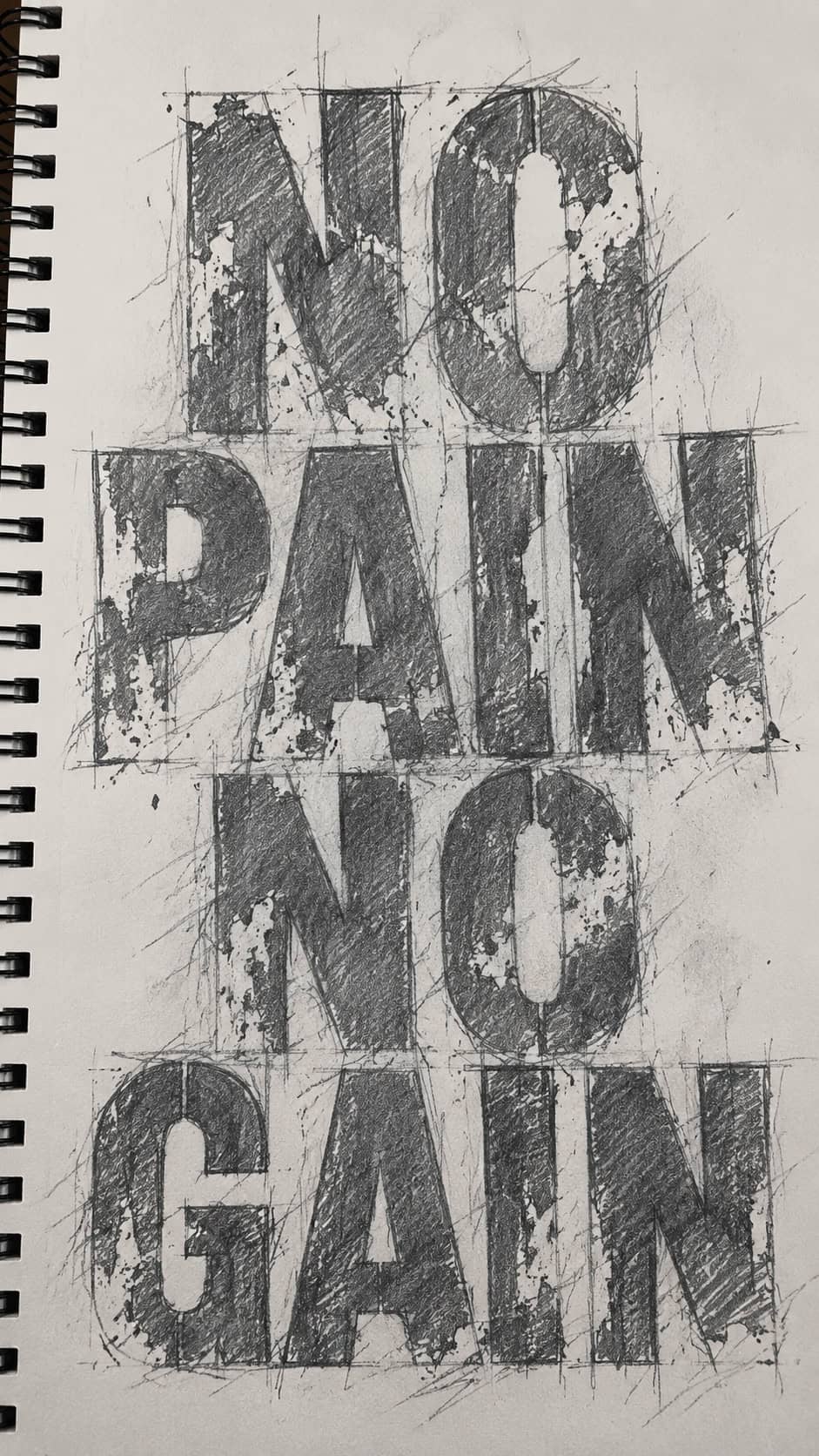 30 Grunge Drawing Ideas for Real Depth and Texture 50 Distressed Text