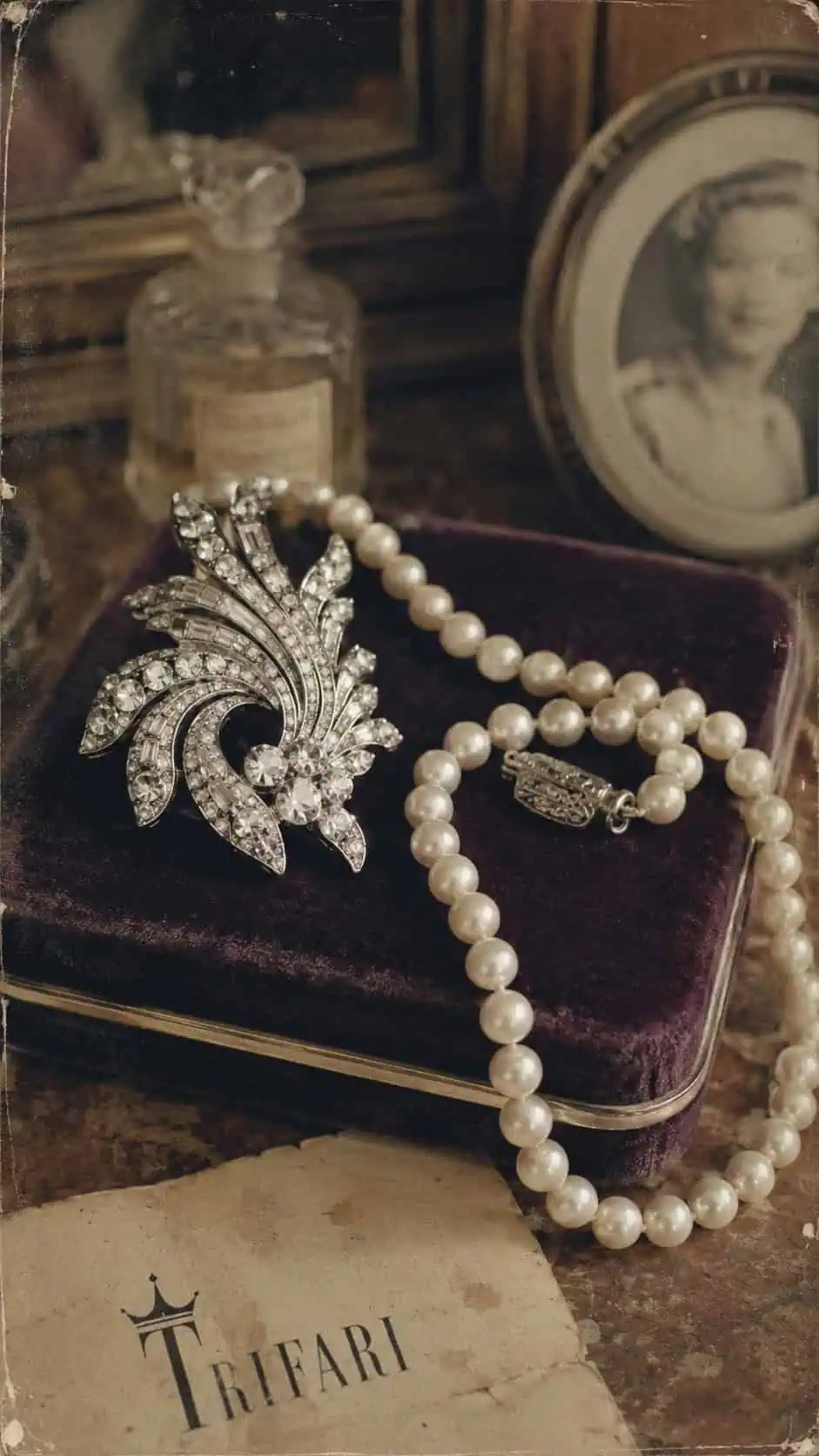 Signed Costume Jewelry (Trifari, Miriam Haskell)