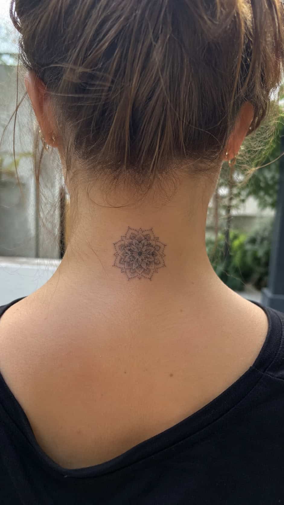 Dotwork Mandala Medallion