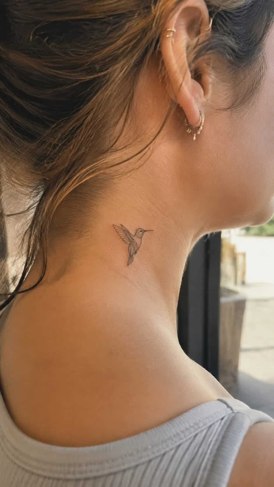 Hummingbird in Flight