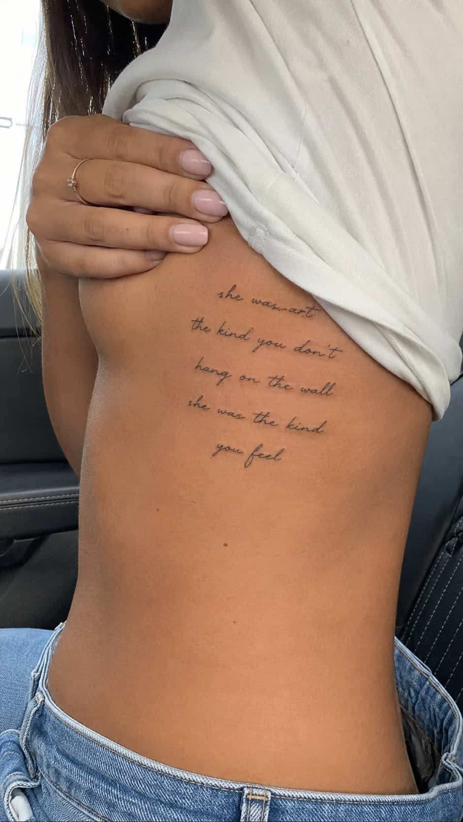 Flowing Script Quote