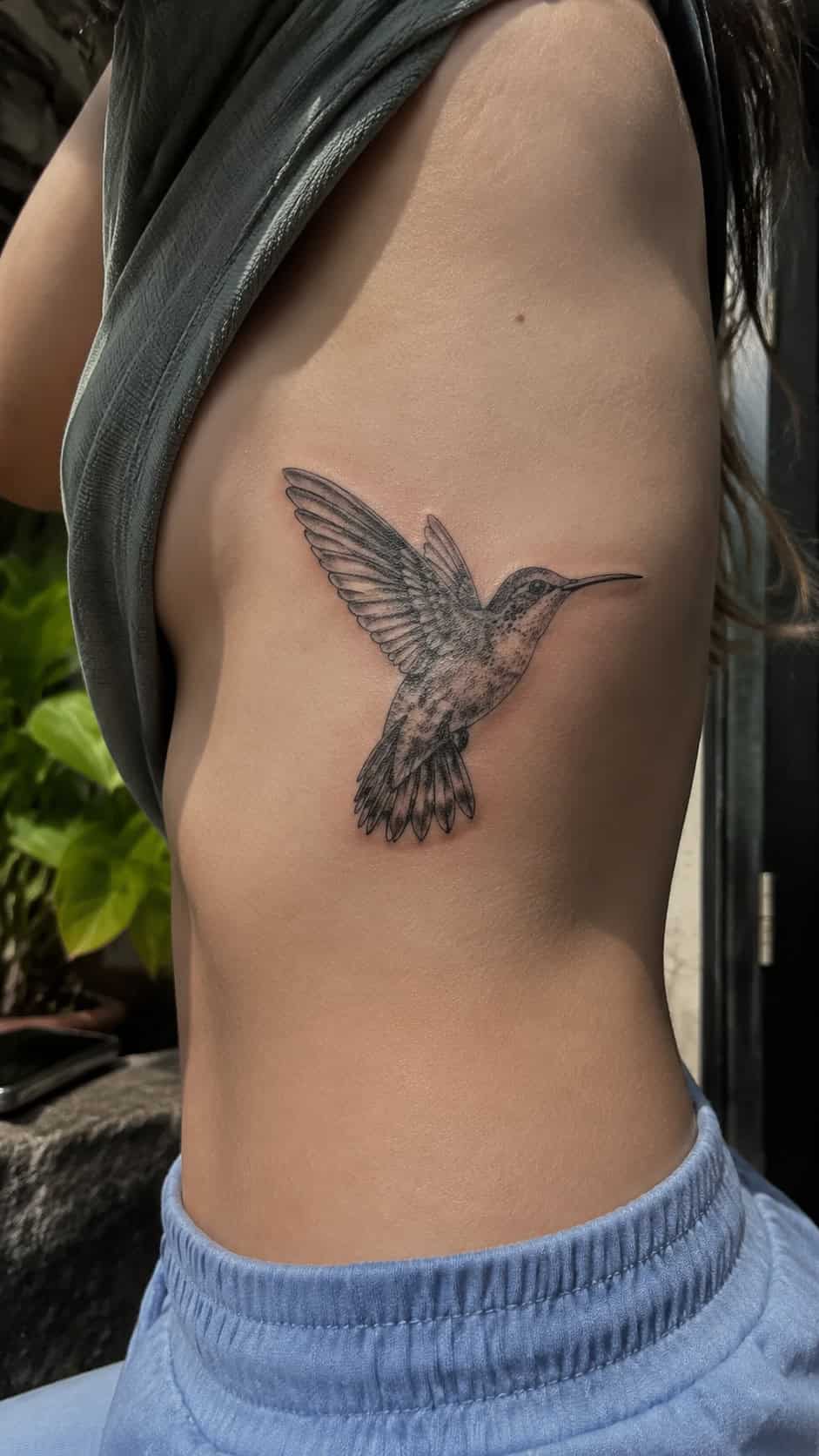 Hummingbird in Flight