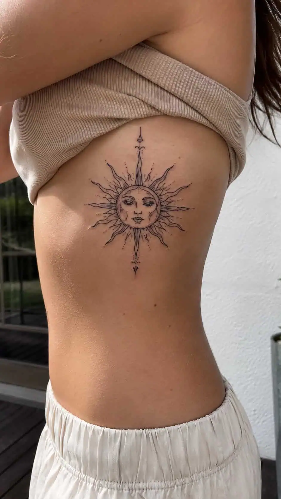 Celestial Sun Face