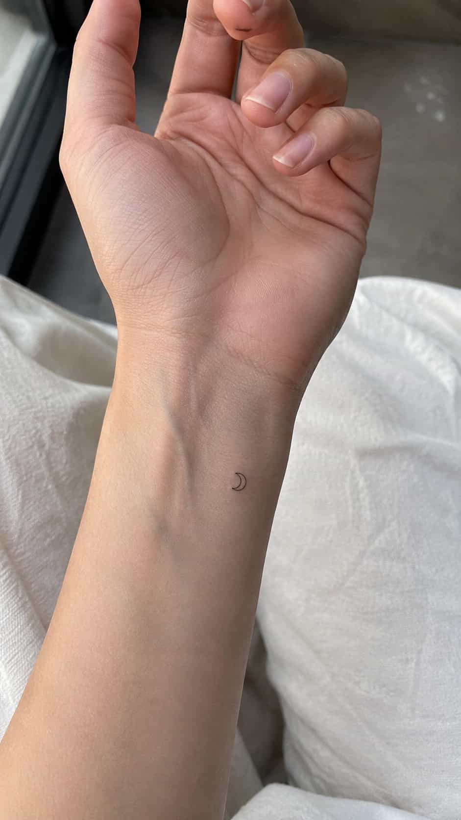 Tiny Crescent Moon