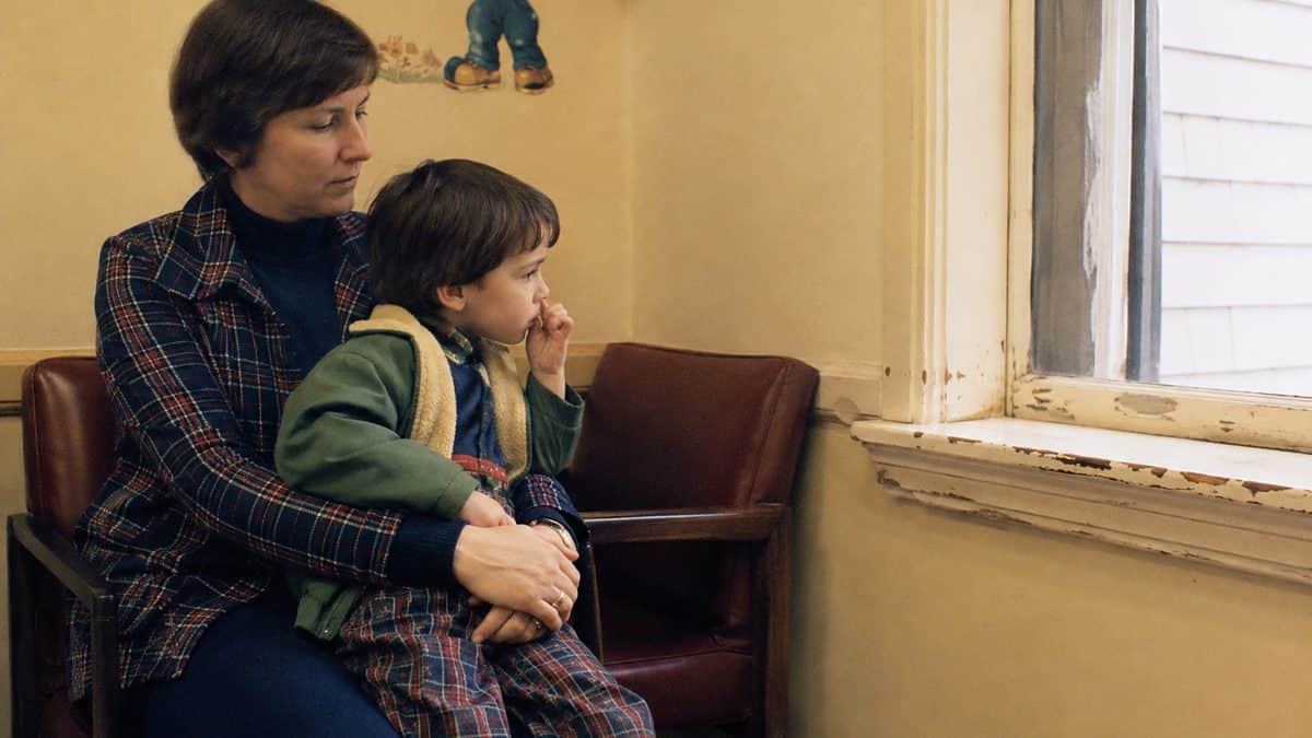 What 1970s Doctors Did That Would Lead to Lawsuits Today 13 Child near chipped old paint in a 1970s pediatric waiting room