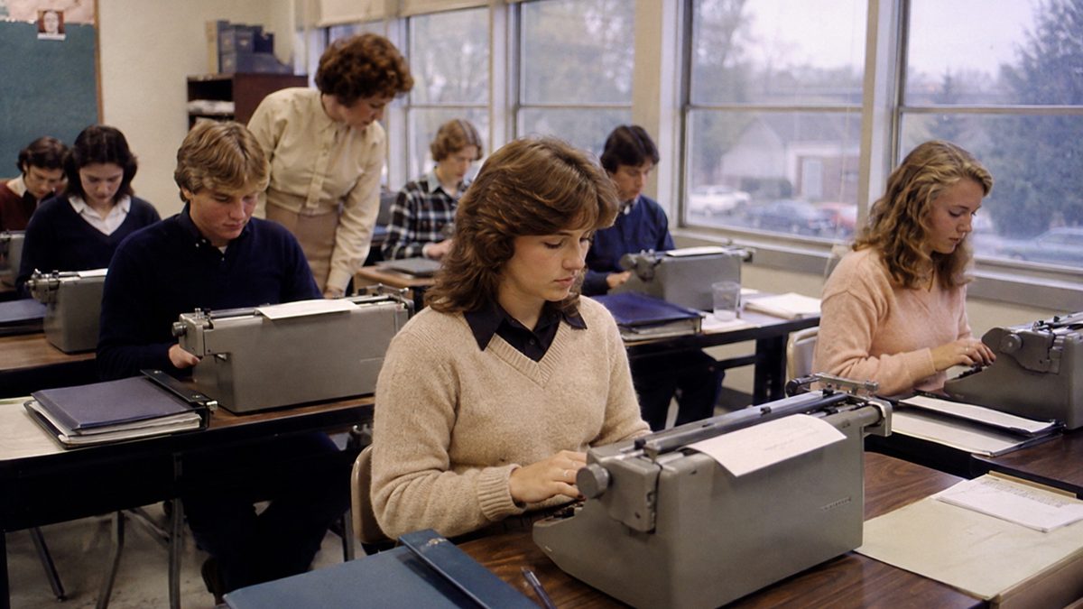 12 Required High School Classes That Disappeared 4 High school typing class