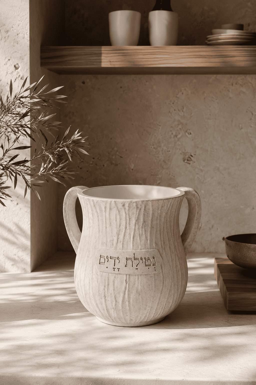 נטלה פולימר מהודרת דגם "אבן"