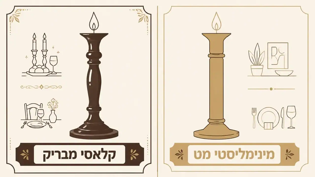 הסדר המעשי להדלקת נרות שבת
