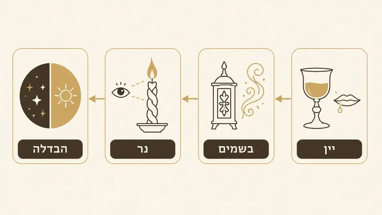סדר ברכות ההבדלה יבנ״ה