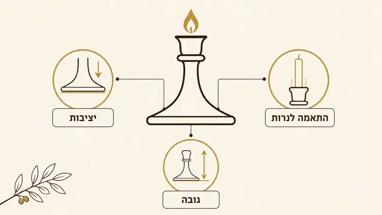 איך בוחרים פמוטים לשבת: המדריך המושלם לקנייה נכונה
