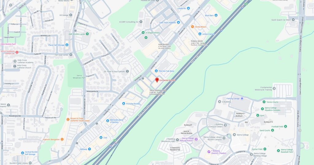 Detailed city map showing transit lines, parks, and neighborhoods with street names and landmarks for navigation.