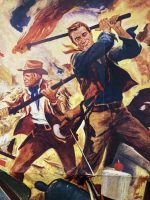 The Alamo 1960 Large Vintage Movie Poster John Wayne Widmark Rare YU - Image 3