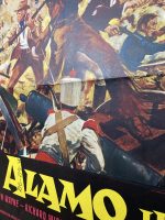 The Alamo 1960 Large Vintage Movie Poster John Wayne Widmark Rare YU - Image 4