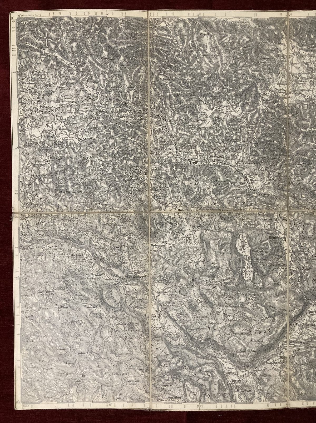 Novo Mesto Slovenia Topographic Map Rudolfswerth WWI Military Austrian - Image 3