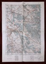 1957 Original Military Topographic Map Vrhnika Sezana Slovenia Yugoslavia Italy - Image 4