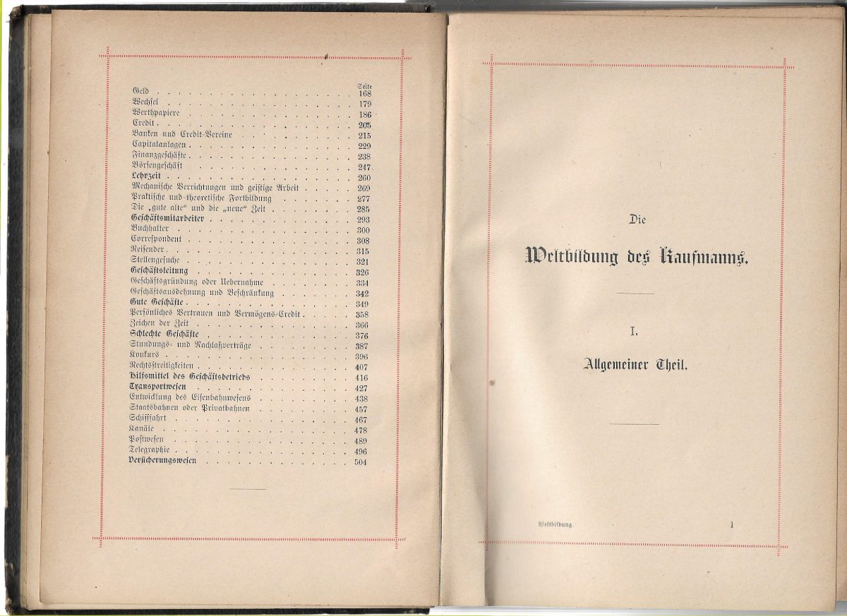 Die Weltbildung des Kaufmanns Minoprio 1880 Merchants Trade - Image 2