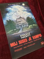 Fright Night Movie Poster Original Vintage 1985 Horror YU - Image 2