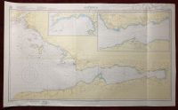 Nautical Chart Gulf of Izmit Korfezi Turkey Marmara Sea Bosphorus 1993 BSH