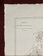 Antique Map Cercle de Westphalie Rigobert Bonne Atlas Encyclopedique 1787 - Image 3