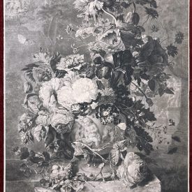 A Flower Piece - In the Cabinet at Houghton