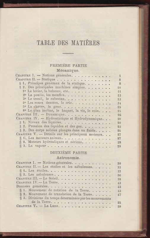Moigno Key of Science French Antique Book 1884 Natural - Image 4