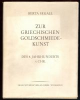 Berta Segall Greek Goldsmithing Art Jewelry Antique Book Illustrated
