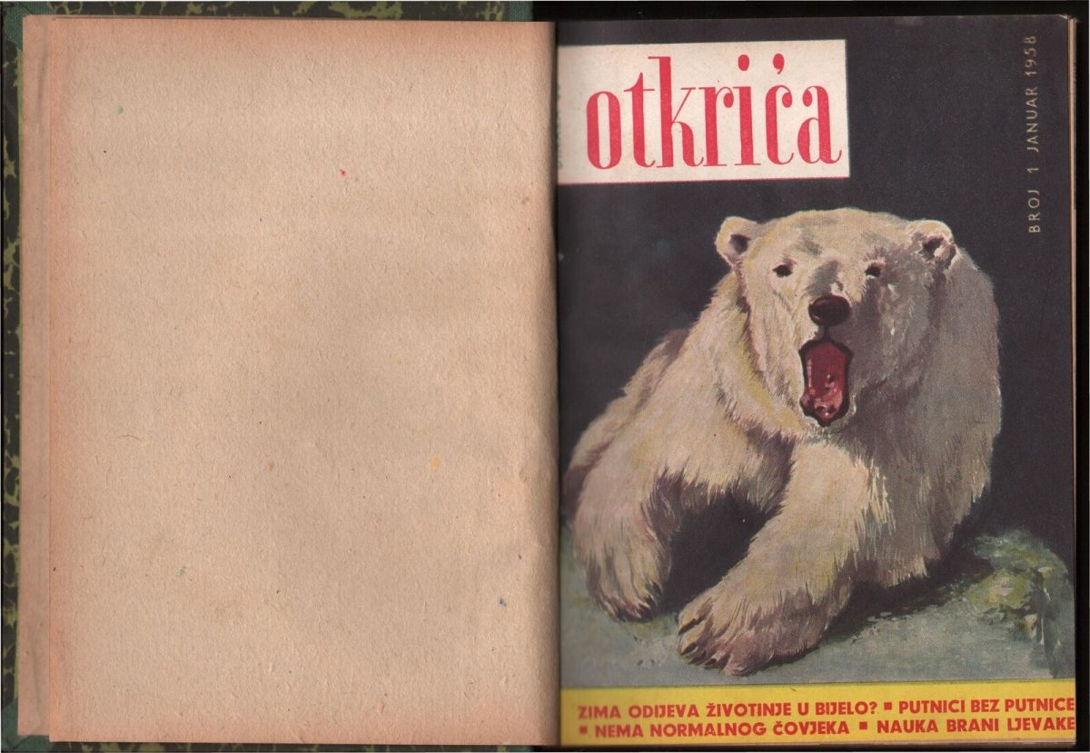 1950's Lot Magazine Journal Otkrica Science Illustrated Nature Vintage Yugosl... - Image 10